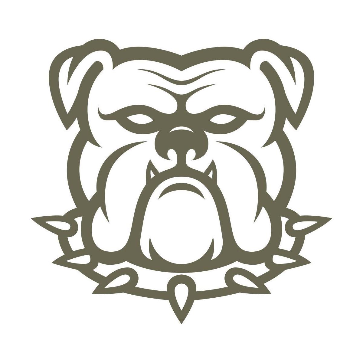Bulldog Delrin Leather Stamp - All Good Leather Co.