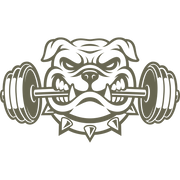 Bulldog Weightlifting Delrin Leather Stamp - All Good Leather Co.