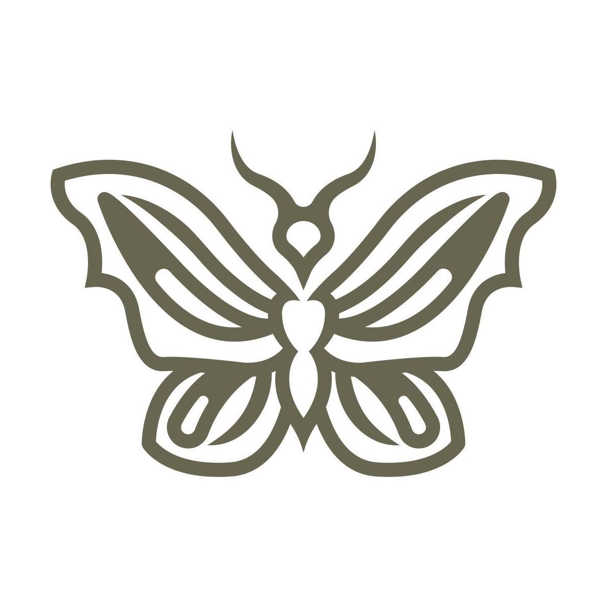 Butterfly Delrin Leather Stamp - All Good Leather Co.