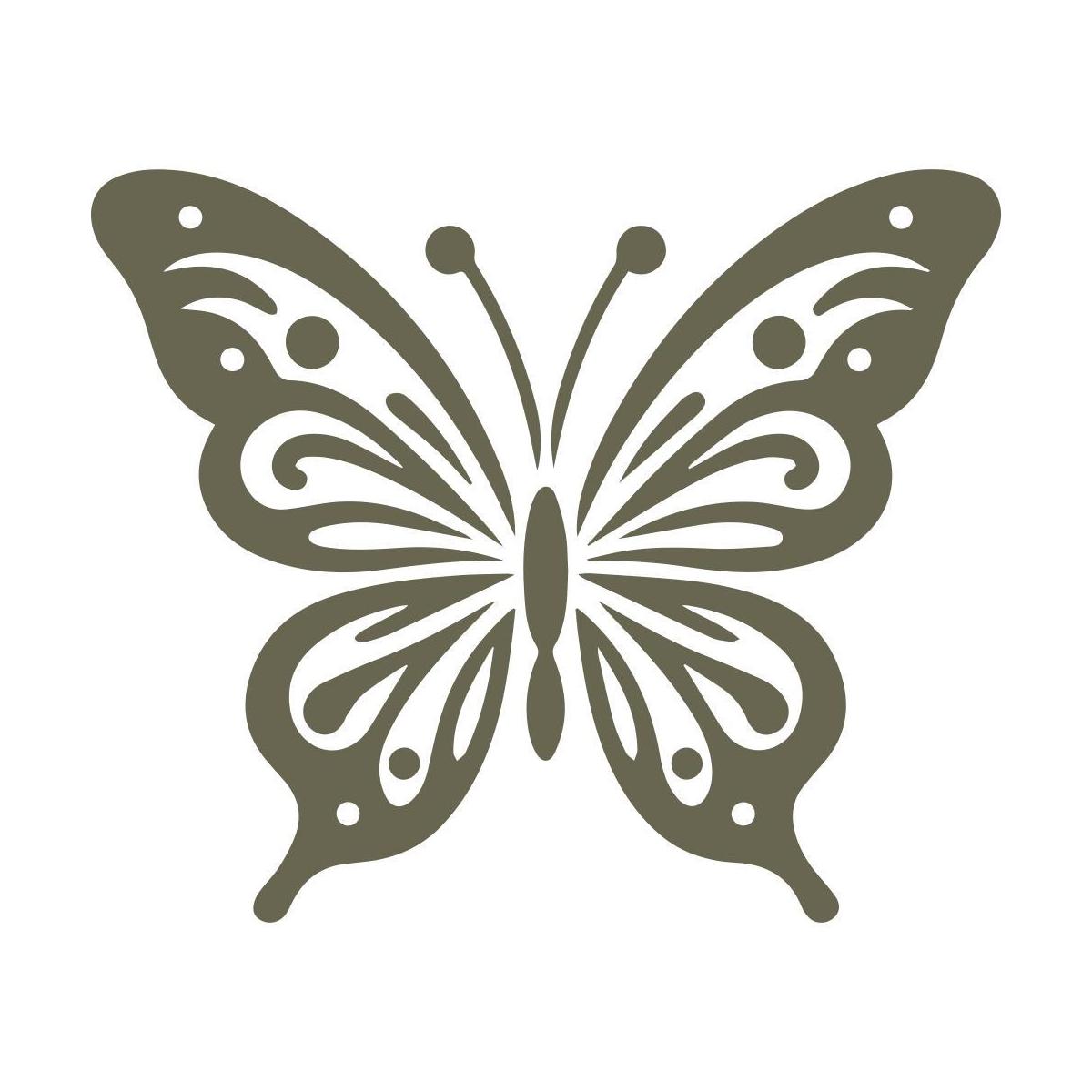 Butterfly Delrin Leather Stamp - All Good Leather Co.