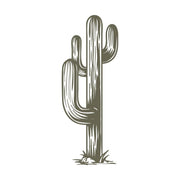 Cactus Delrin Leather Stamp - All Good Leather Co.