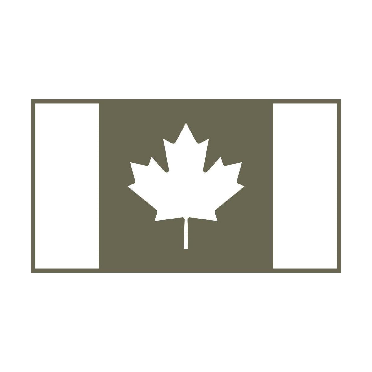 Canadian Flag Delrin Leather Stamp - All Good Leather Co.