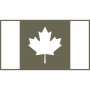 Canadian Flag Delrin Leather Stamp - All Good Leather Co.