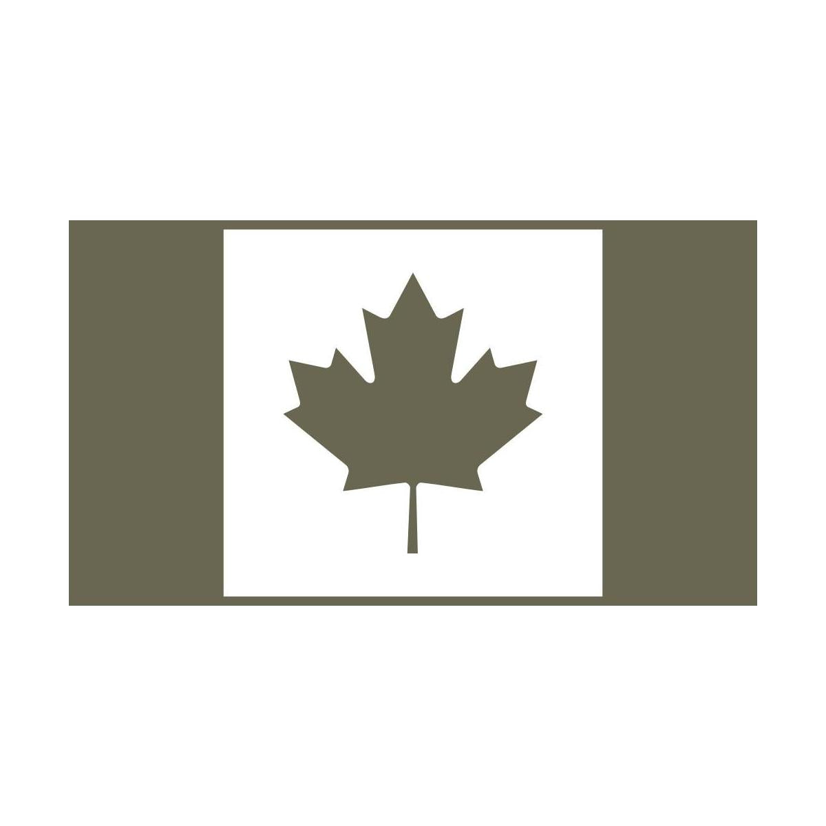 Canadian Flag Delrin Leather Stamp - All Good Leather Co.