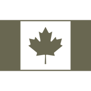Canadian Flag Delrin Leather Stamp - All Good Leather Co.