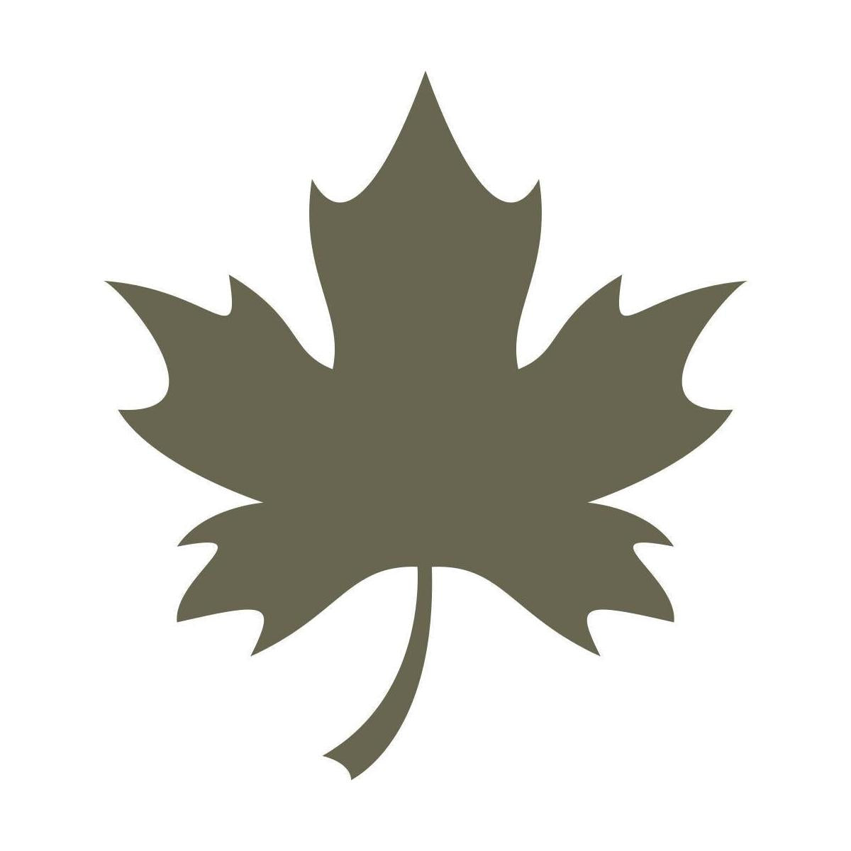 Canadian Maple Leaf Delrin Leather Stamp - All Good Leather Co.