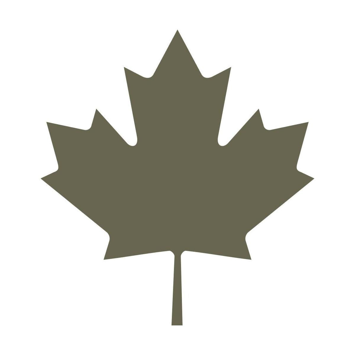 Canadian Maple Leaf Delrin Leather Stamp - All Good Leather Co.