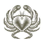 Cancer Zodiac Sign Crab Delrin Leather Stamp - All Good Leather Co.