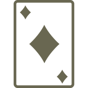 Card of Diamonds Delrin Leather Stamp - All Good Leather Co.