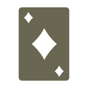 Card of Diamonds Delrin Leather Stamp - All Good Leather Co.