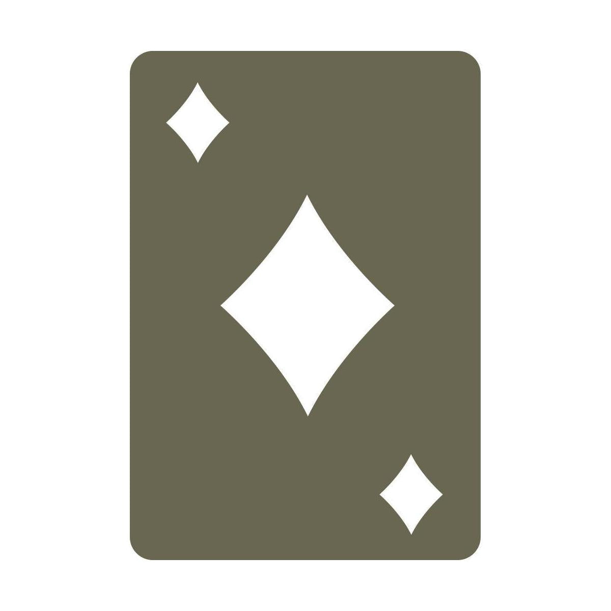 Card of Diamonds Delrin Leather Stamp - All Good Leather Co.