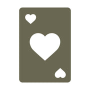 Card of Hearts Delrin Leather Stamp - All Good Leather Co.