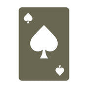Card of Spades Delrin Leather Stamp - All Good Leather Co.