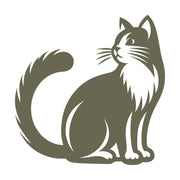 Cat Delrin Leather Stamp - All Good Leather Co.