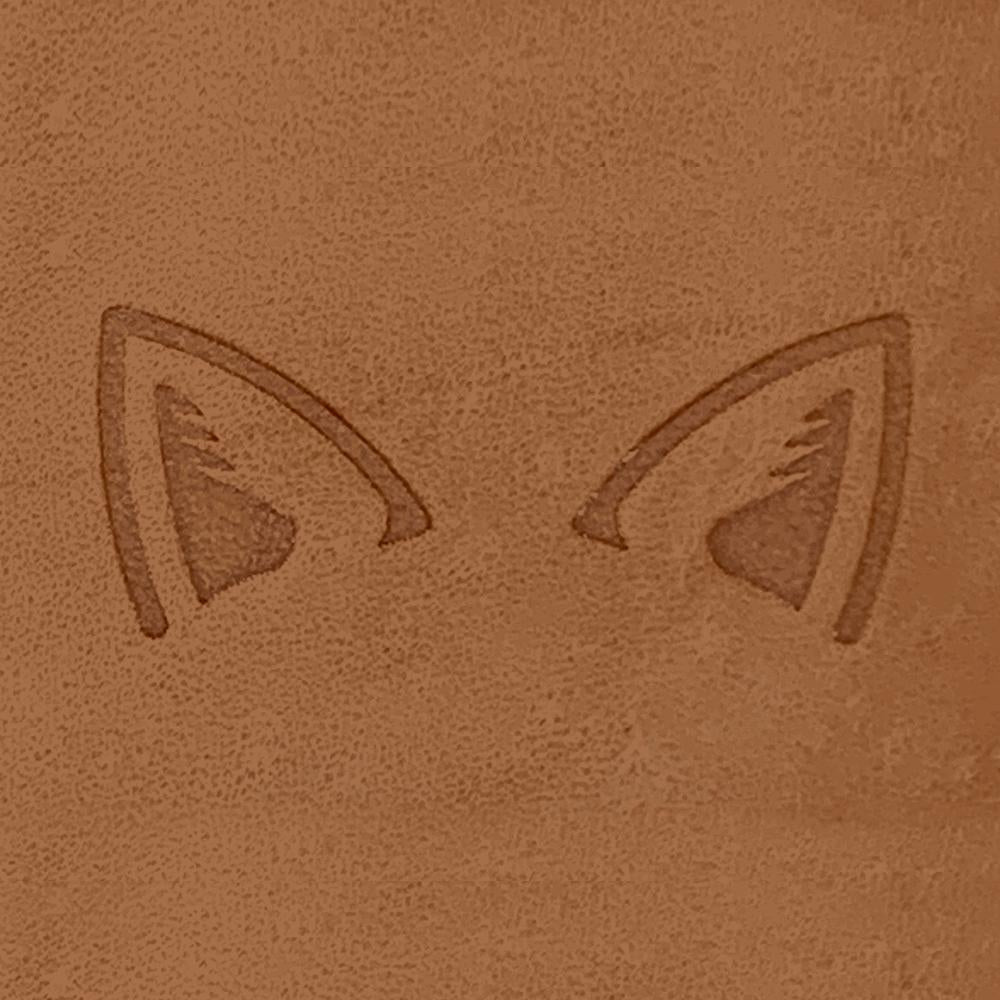 Cat Ears Delrin Leather Stamp - All Good Leather Co.