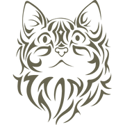 Cat Face Delrin Leather Stamp - All Good Leather Co.