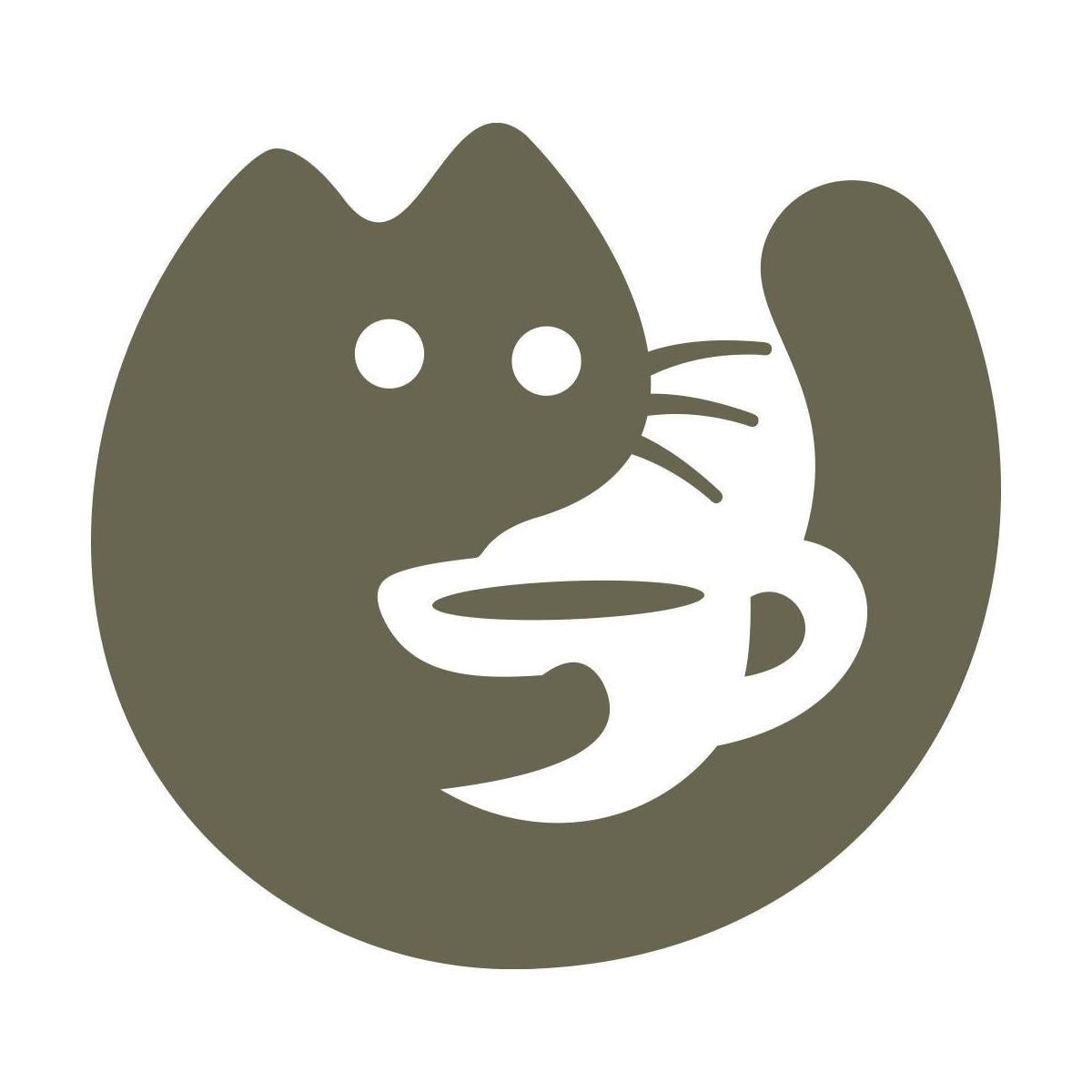 Cat with Coffee Delrin Leather Stamp - All Good Leather Co.