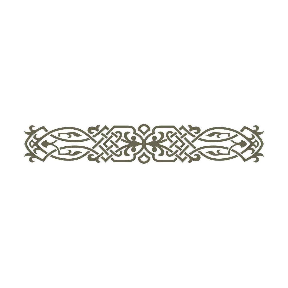 Celtic Line Delrin Leather Stamp - All Good Leather Co.