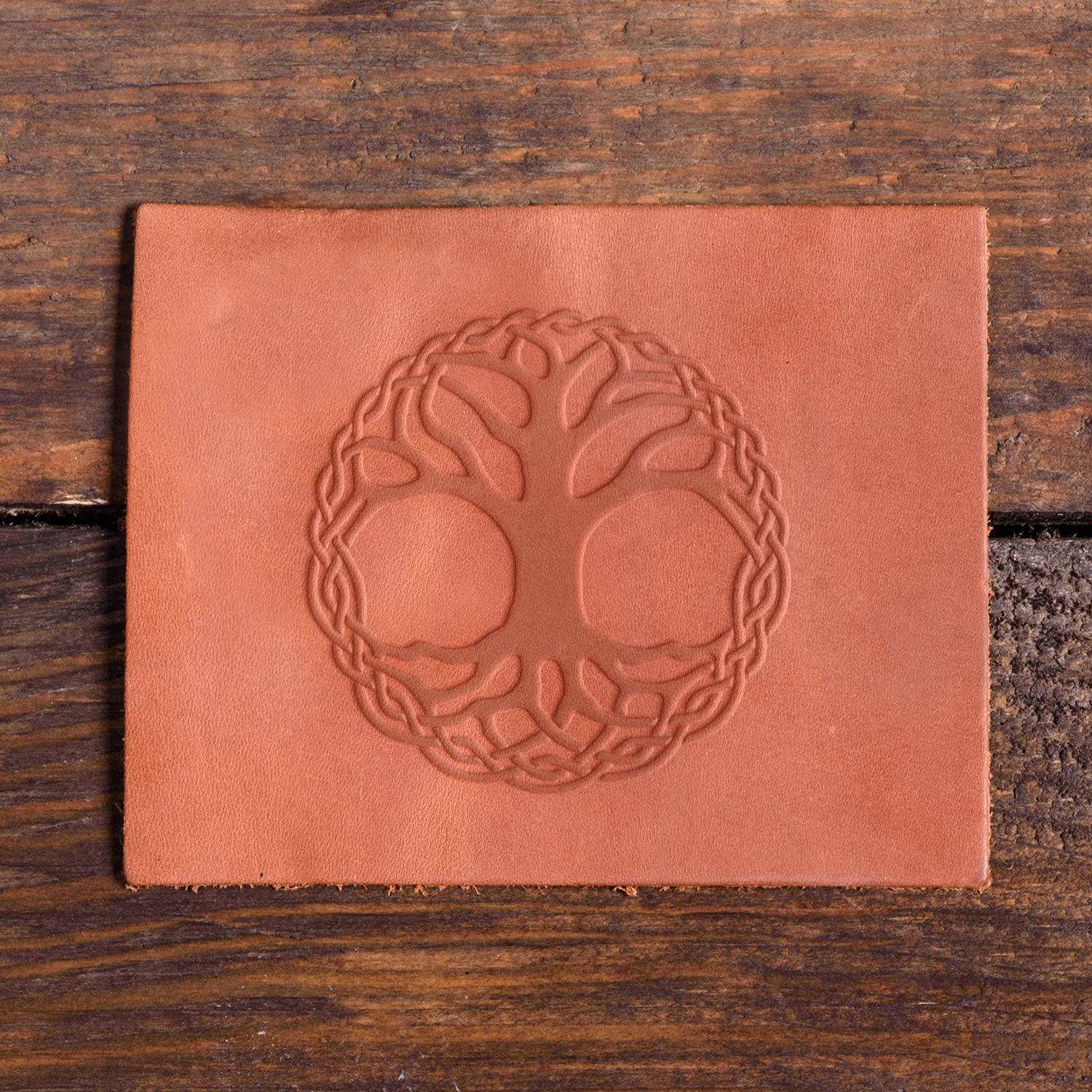 Celtic Tree Delrin Leather Stamp - All Good Leather Co.