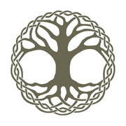 Celtic Tree Delrin Leather Stamp - All Good Leather Co.