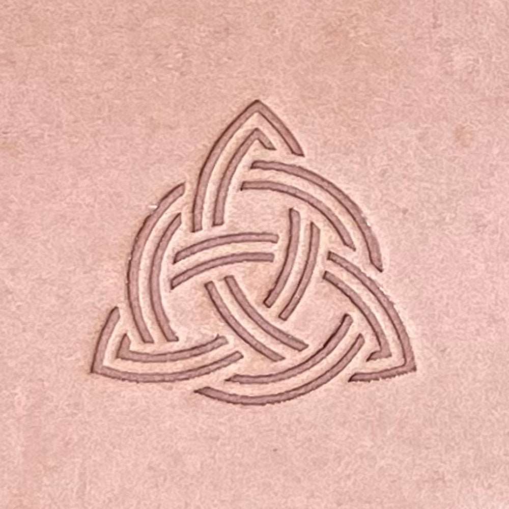 Celtic Triangle Delrin Leather Stamp - All Good Leather Co.