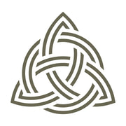 Celtic Triangle Delrin Leather Stamp - All Good Leather Co.