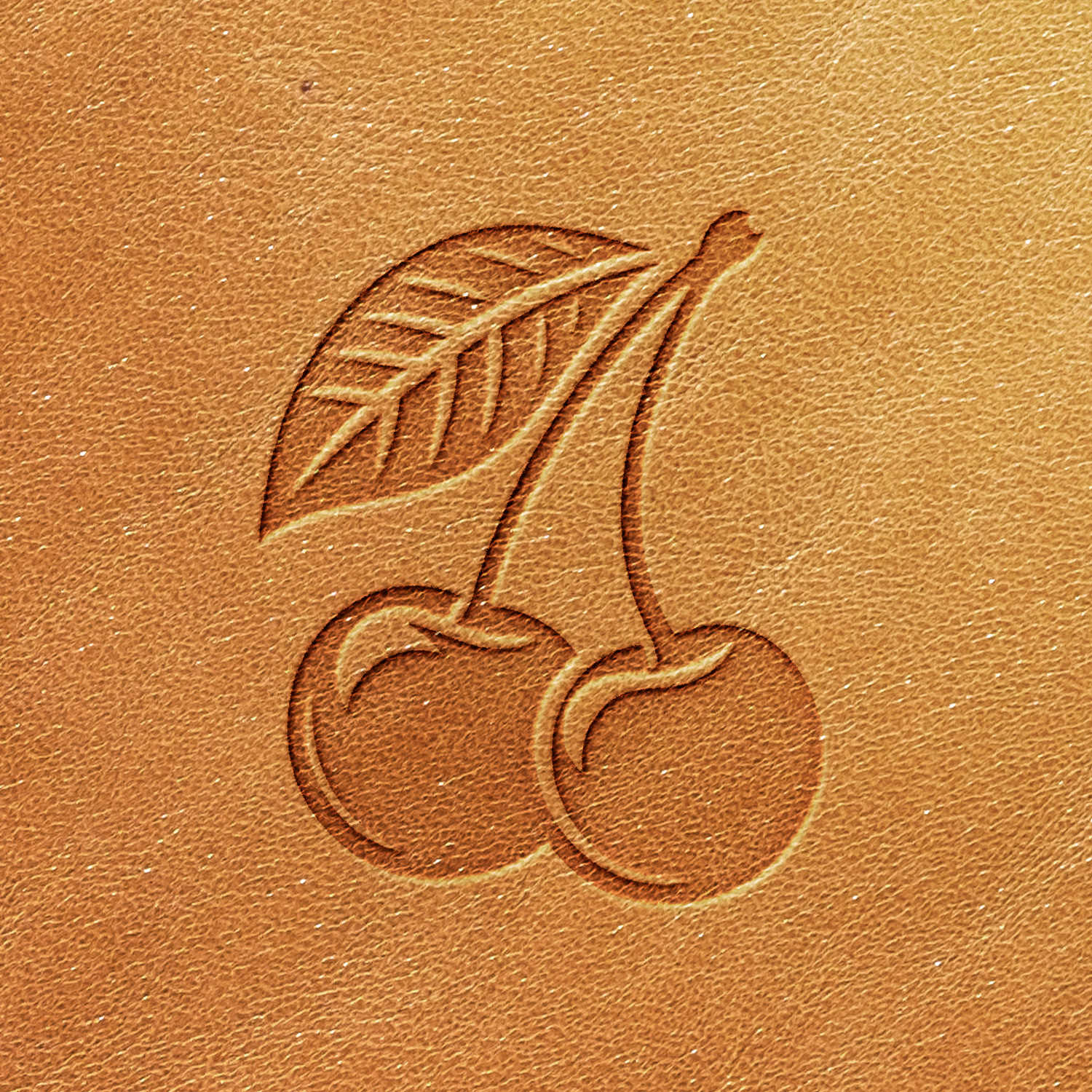 Cherry Delrin Leather Stamp - All Good Leather Co.