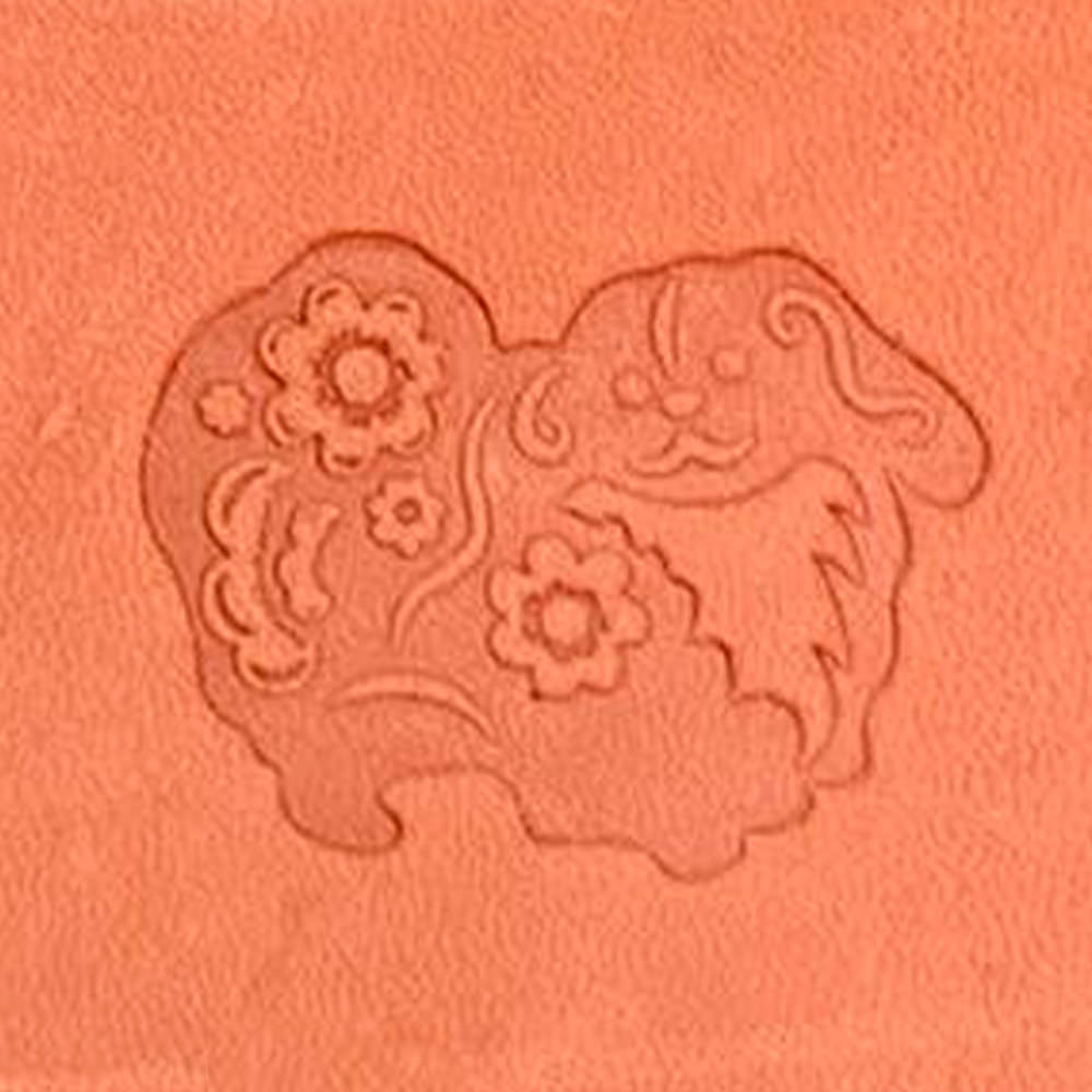 Chinese Zodiac Dog Delrin Leather Stamp - All Good Leather Co.