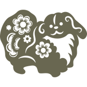 Chinese Zodiac Dog Delrin Leather Stamp - All Good Leather Co.