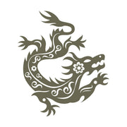 Chinese Zodiac Dragon Delrin Leather Stamp - All Good Leather Co.