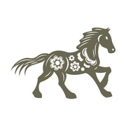Chinese Zodiac Horse Delrin Leather Stamp - All Good Leather Co.