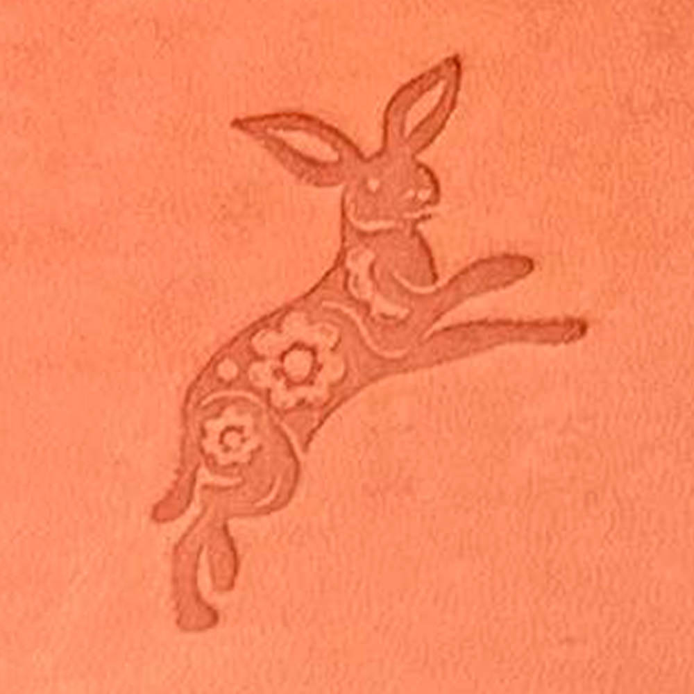 Chinese Zodiac Rabbit Delrin Leather Stamp - All Good Leather Co.