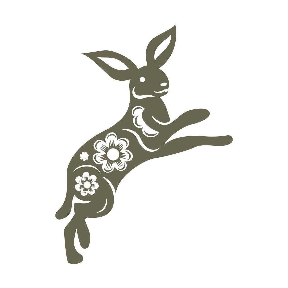 Chinese Zodiac Rabbit Delrin Leather Stamp - All Good Leather Co.