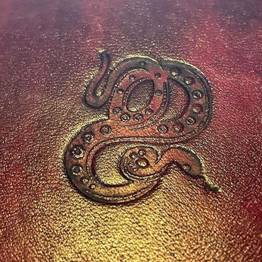 Chinese Zodiac Snake Delrin Leather Stamp - All Good Leather Co.