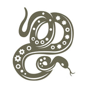 Chinese Zodiac Snake Delrin Leather Stamp - All Good Leather Co.