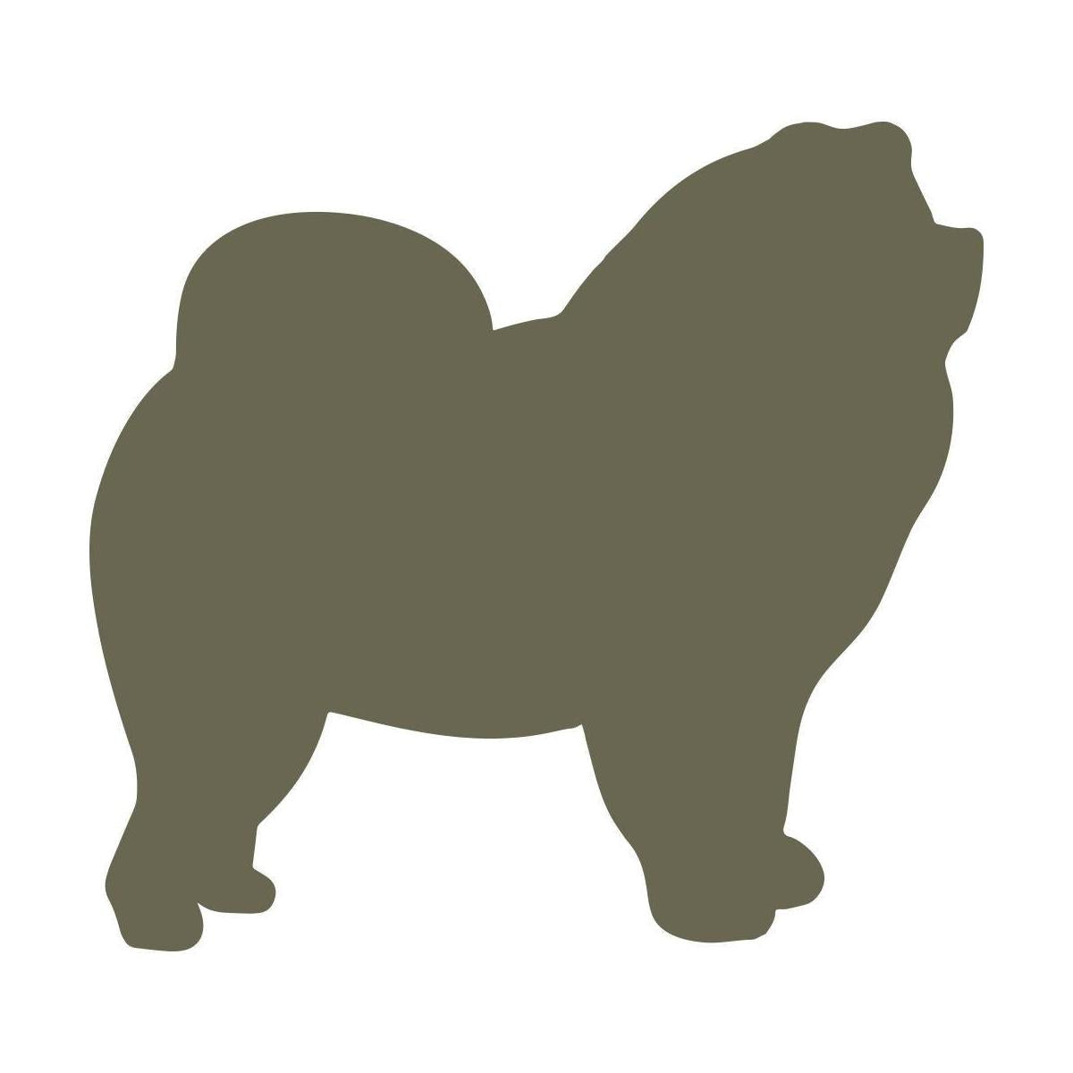 Chow Chow Dog Delrin Leather Stamp - All Good Leather Co.