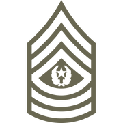 Command Sergeant Major Delrin Leather Stamp - All Good Leather Co.