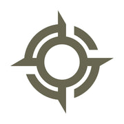 Compass Star Delrin Leather Stamp - All Good Leather Co.