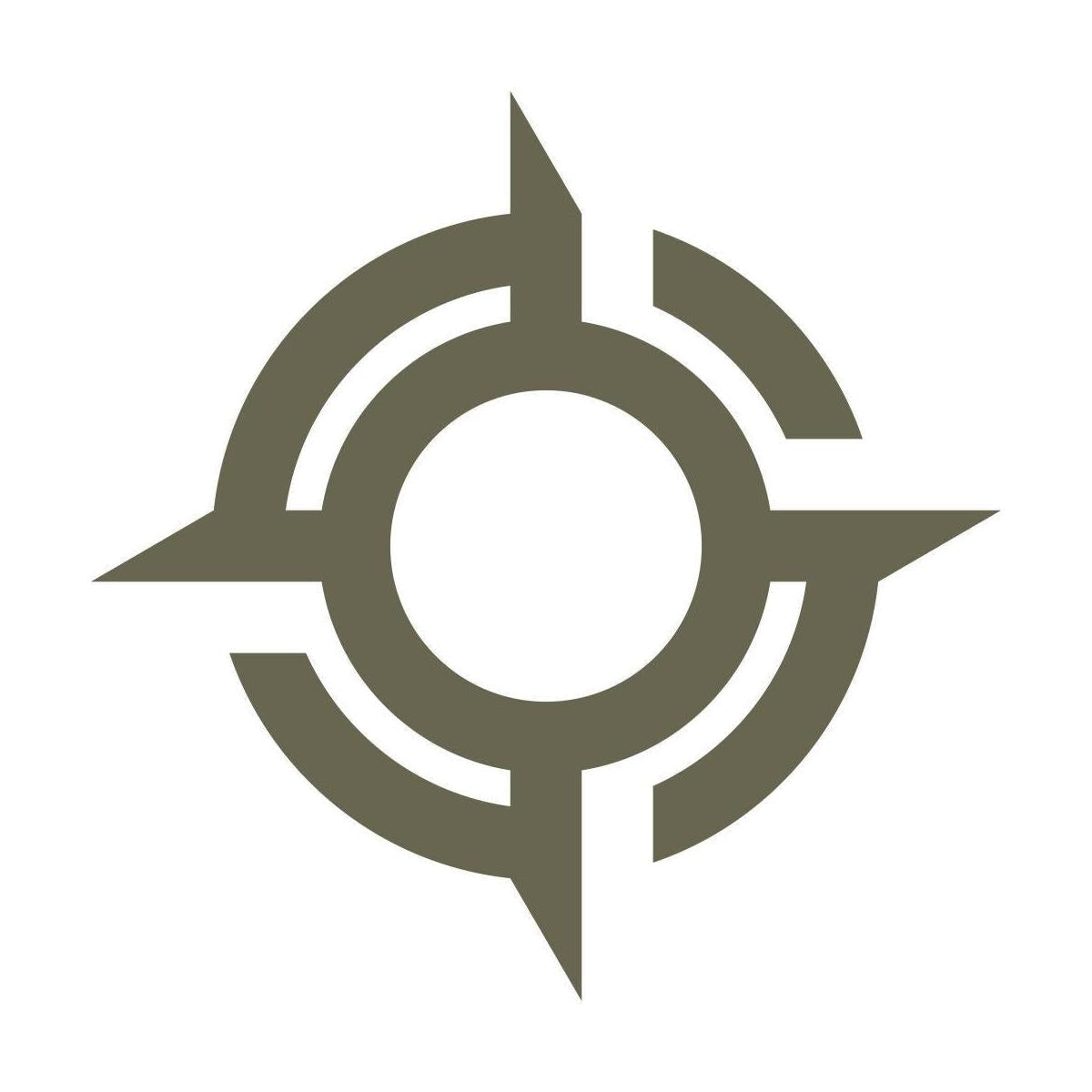 Compass Star Delrin Leather Stamp - All Good Leather Co.