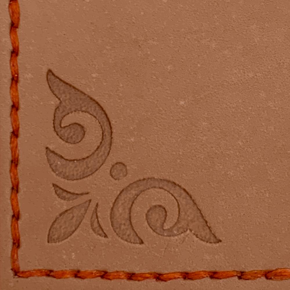 Corner Delrin Leather Stamp - All Good Leather Co.