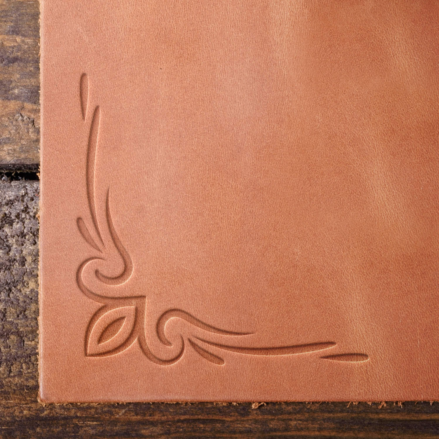 Corner Delrin Leather Stamp - All Good Leather Co.