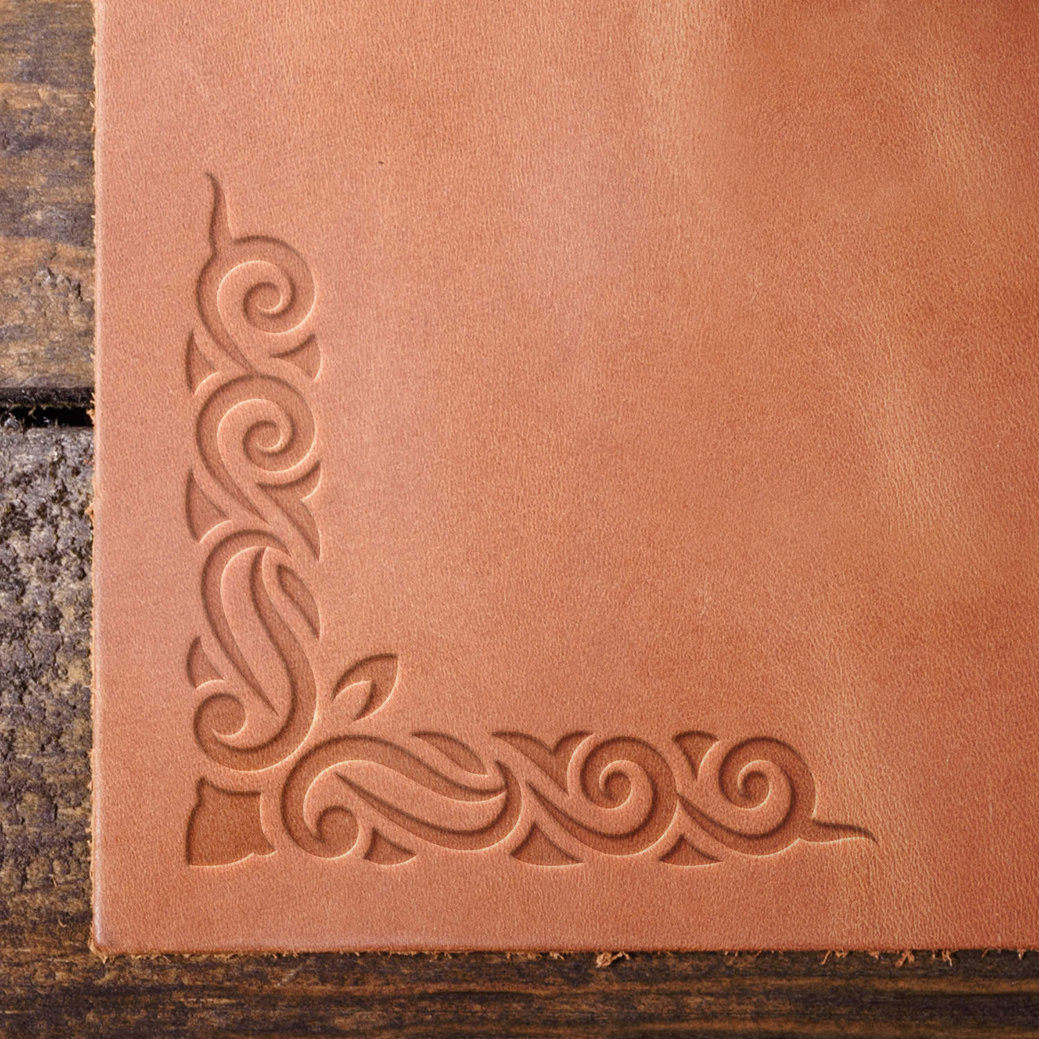 Corner Delrin Leather Stamp - All Good Leather Co.