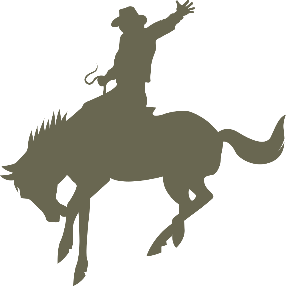 Cowboy Delrin Leather Stamp