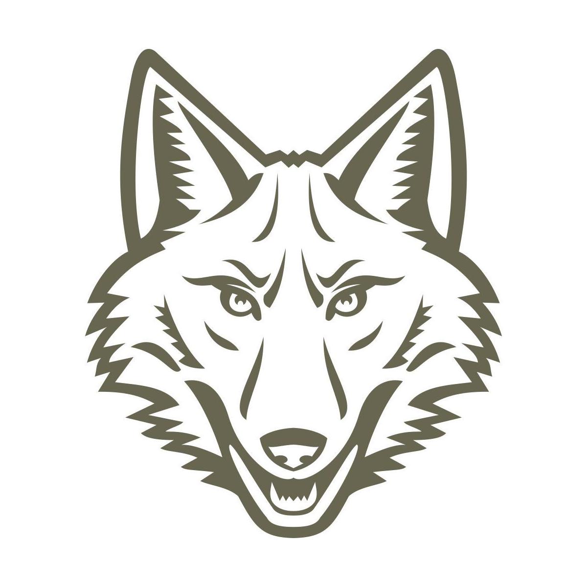 Coyote Delrin Leather Stamp - All Good Leather Co.