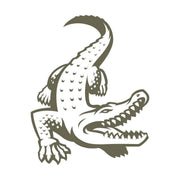 Crocodile Delrin Leather Stamp - All Good Leather Co.