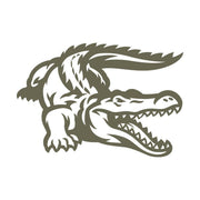 Crocodile Delrin Leather Stamp - All Good Leather Co.