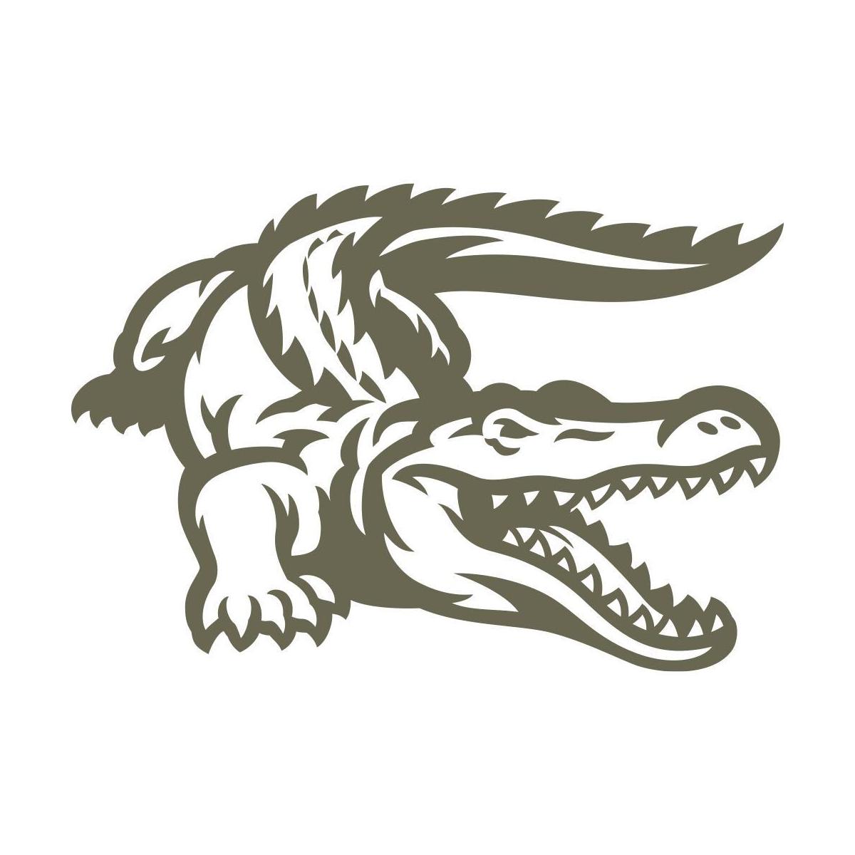 Crocodile Delrin Leather Stamp - All Good Leather Co.