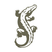 Crocodile Delrin Leather Stamp - All Good Leather Co.