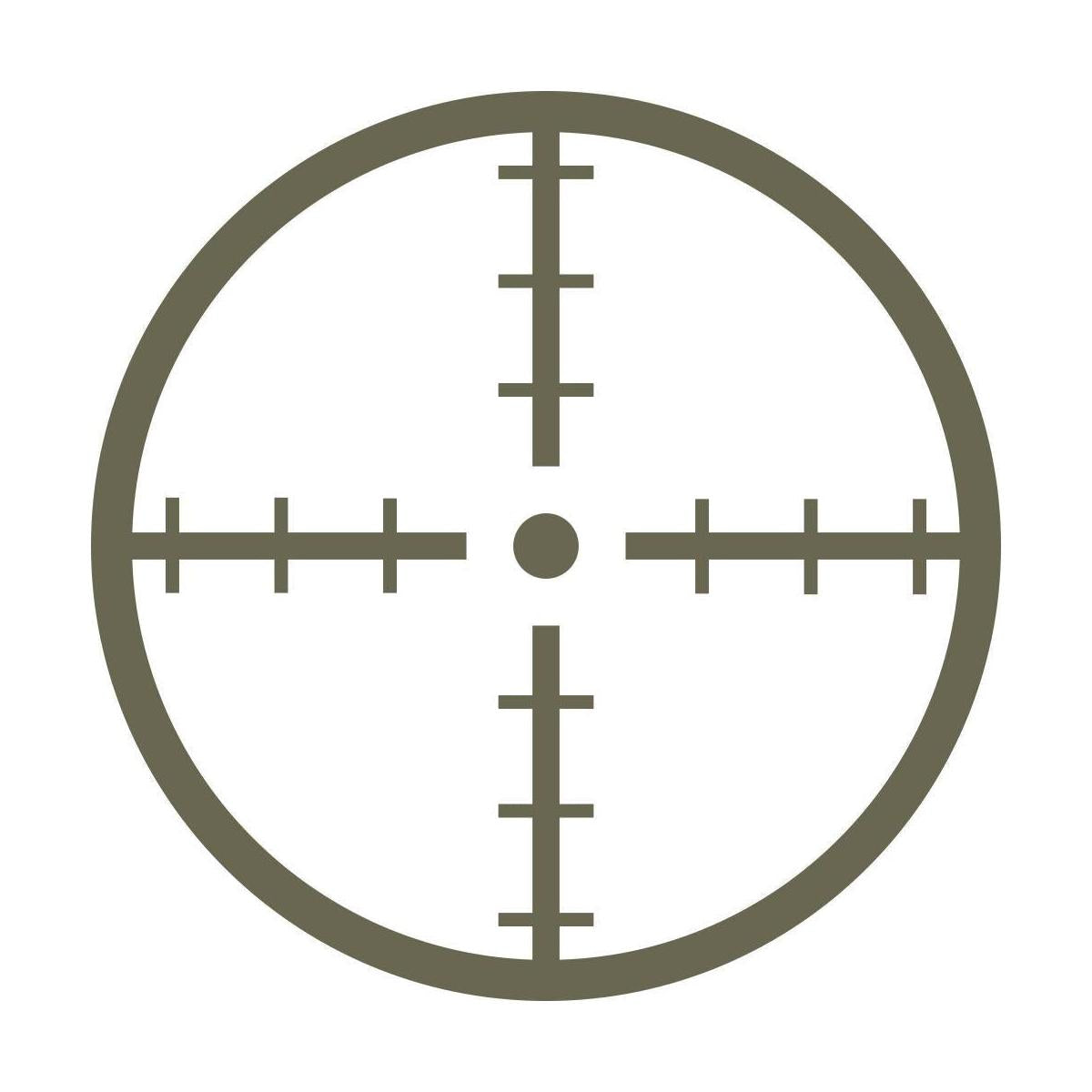 Crosshairs Delrin Leather Stamp - All Good Leather Co.