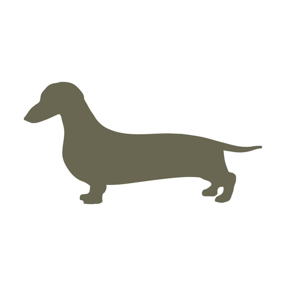 Dachshund Dog Delrin Leather Stamp - All Good Leather Co.